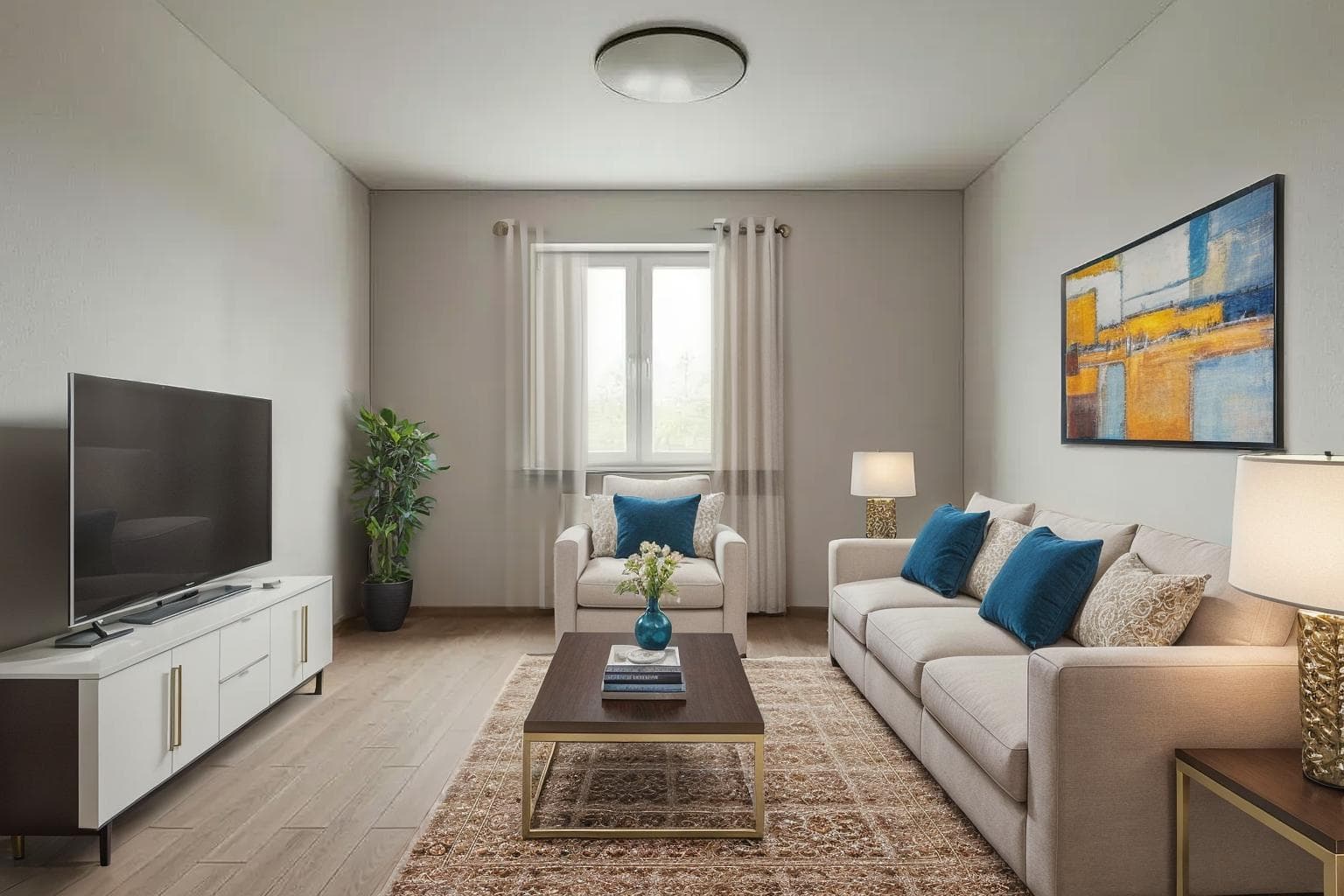 The final furnished room using Desiome