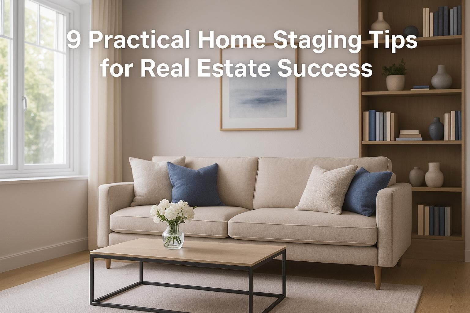 9 Practical Home Staging Tips for Real Estate Success